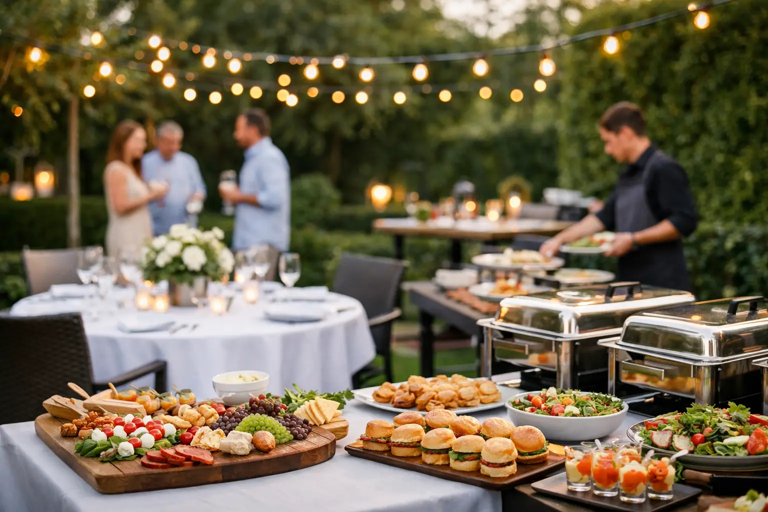 Catering voor tuinfeest zonder stress regelen