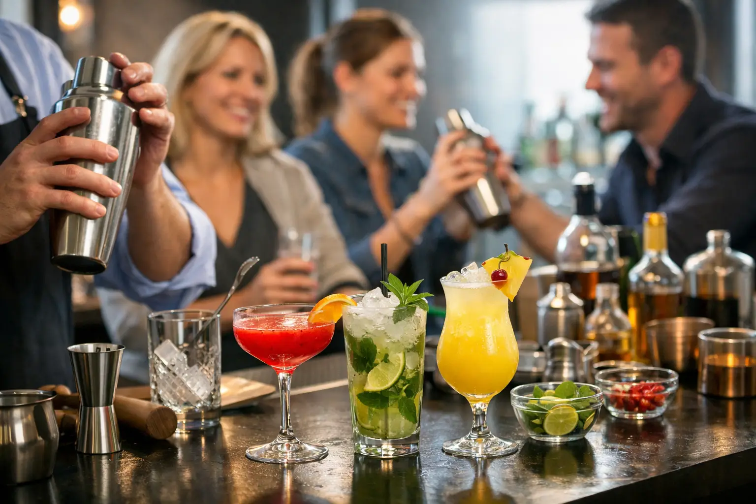 Hoe organiseer je een cocktailworkshop goed?