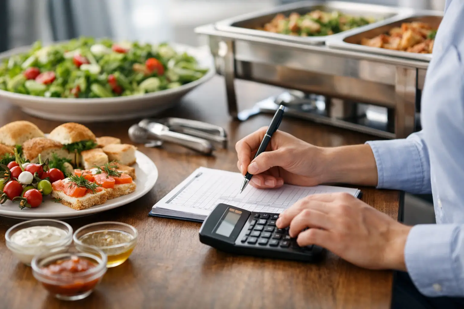 Hoeveel catering per persoon reken je?