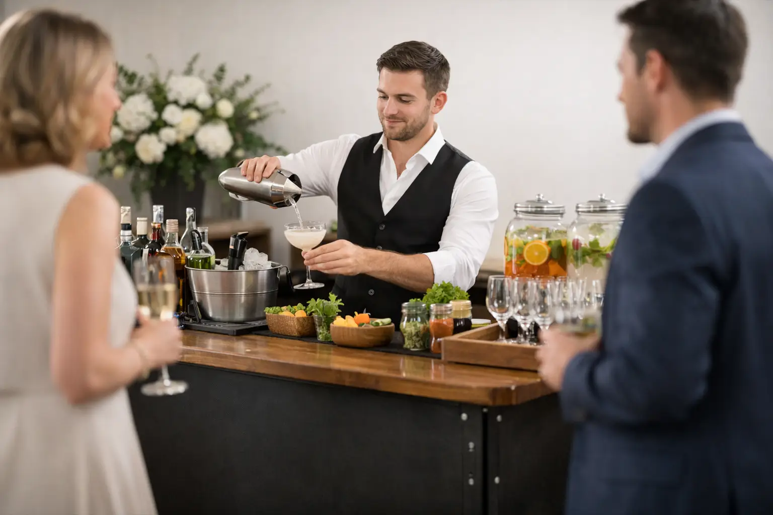 Mobiele bar voor receptie: zo kies je goed