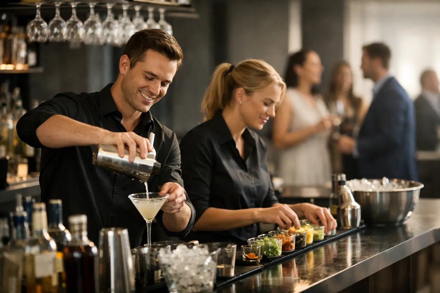 Hoeveel barpersoneel heb je nodig op een feest?