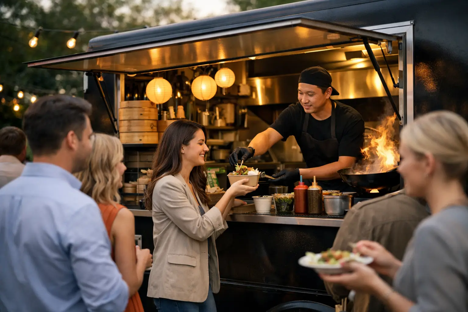 Asian foodtruck op je feest: zo werkt het