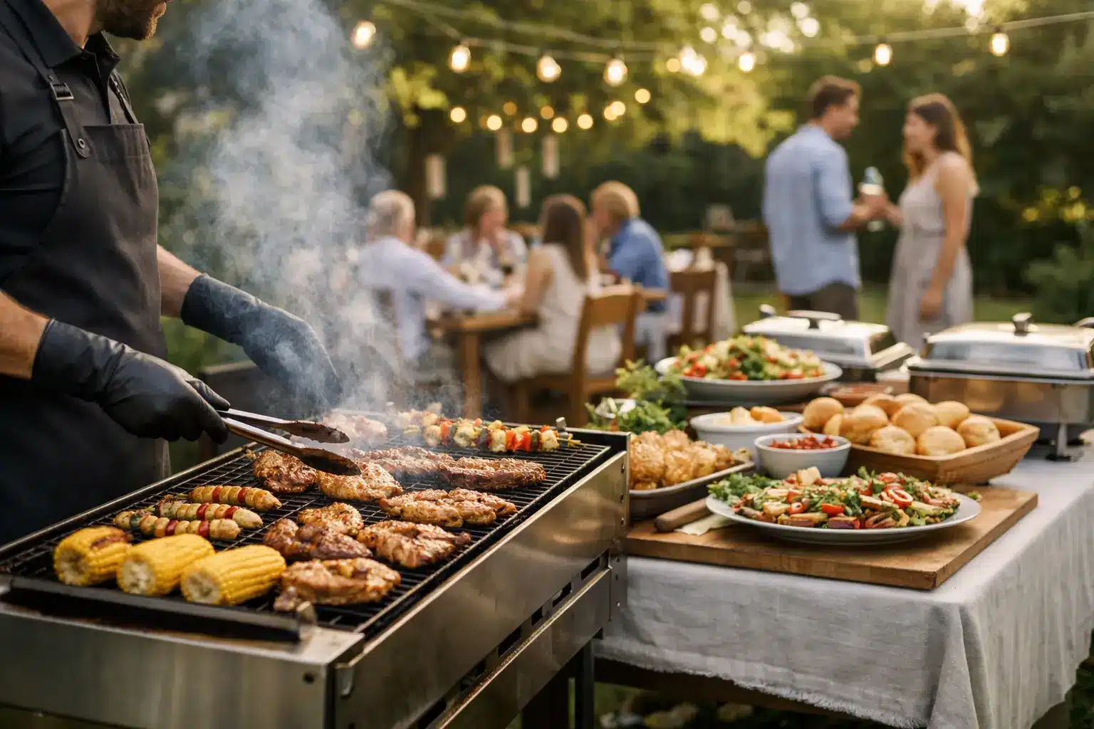 BBQ catering plannen voor een zorgeloos tuinfeest