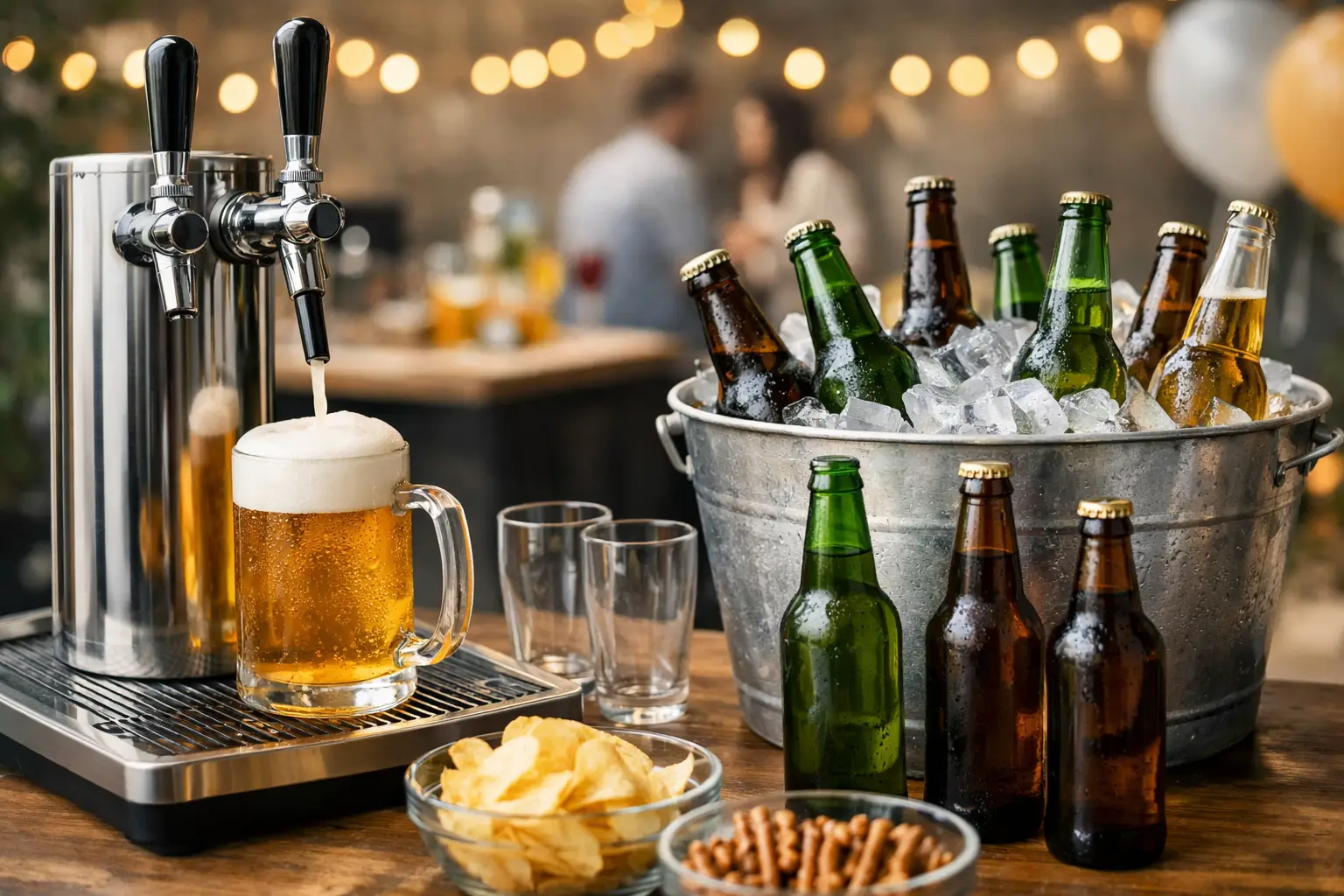 Biertap huren of flessen: wat past bij je feest?